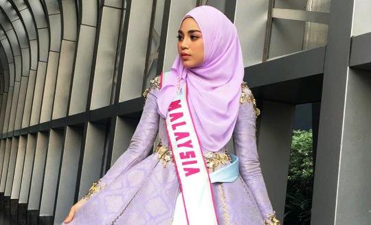 Foto Profil Bioada Uyaina Arshad Malaysia Pemenang Puteri Muslimah Asia 2018