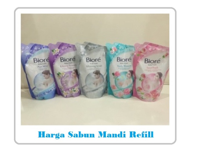️ Daftar Harga Sabun Mandi Refill Terbaru September 2024 - NYONYOR.COM 2024