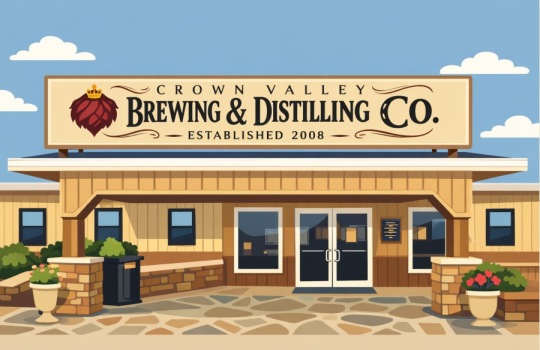Menjelajahi Crown Valley Brewery